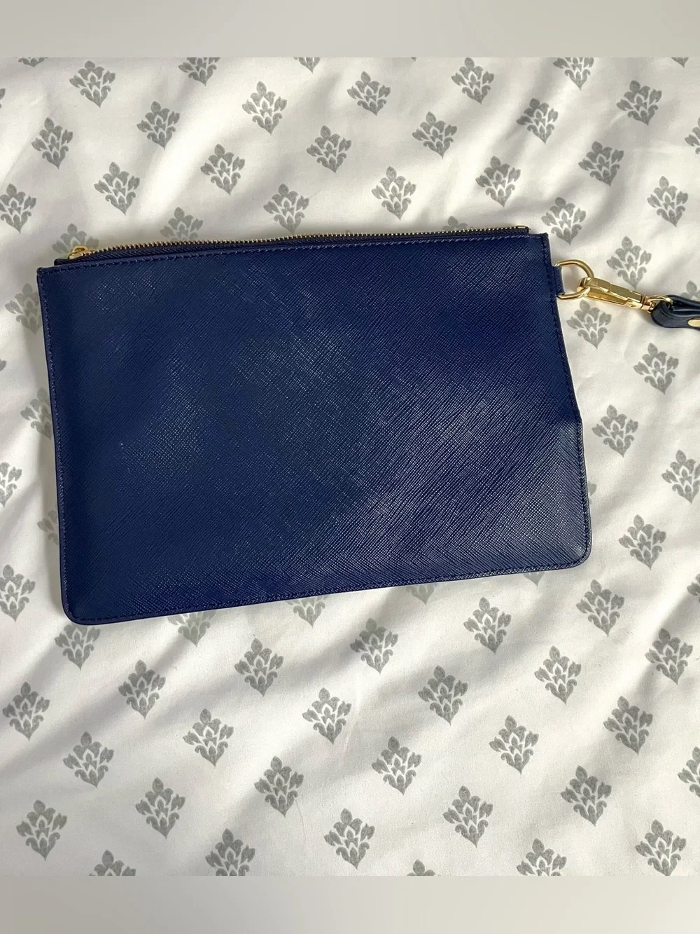 Katie Loxton “Free Spirit” Cushioned Navy Wristlet (with message inside!)